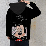 Carregue a imagem no visualizador da Galeria, Couple Outfit Disney Hoodies Minnie Mouse Women&#39;s Casual Sweatshirt Couple Hoodie Men&#39;s Women Clothing Mickey Y2k Print Top  Amaijoin
