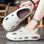 Carregue a imagem no visualizador da Galeria, Summer Slippers Unisex Breathable Beach Sandals Quick-dry Garden Shoes Outside Men Women Flat Sneakers Non-slip Durable Slides  Amaijoin
