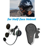 Carregue a imagem no visualizador da Galeria, BT-S3NS Motorcycle Helmet Bluetooth-Compatible Headset Intercom Communication Interphone MP3 GPS Waterproof Intercomunicador  Amaijoin
