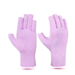 Carregue a imagem no visualizador da Galeria, Relieve Hand Discomfort with 1pair Fingerless Compression Gloves  Amaijoin
