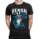 Carregue a imagem no visualizador da Galeria, Men Disney Venom Marvel T Shirts Pure Cotton Tops Novelty Short Sleeve Round Collar Tees Party T-Shirt  Amaijoin
