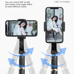 Carregue a imagem no visualizador da Galeria, FANGTUOSI Mobile Video stabilizer Bluetooth selfie stick tripod Gimbal Stabilizer For Smartphone Live vertical shooting bracket  Amaijoin
