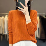 Carregue a imagem no visualizador da Galeria, 2023 Autumn and Winter Women&#39;s Cashmere Sweater Women&#39;s Pullover Knitted Cashmere Sweater Fashion Sweater Women  Amaijoin
