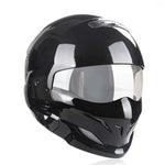 Carregue a imagem no visualizador da Galeria, 2022 Scorpion Helmet Detachable Multi-purpose Combination Helmet Motorcycle Locomotive Personality Half Predator Helmet  Amaijoin
