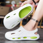 Carregue a imagem no visualizador da Galeria, Summer Slippers Unisex Breathable Beach Sandals Quick-dry Garden Shoes Outside Men Women Flat Sneakers Non-slip Durable Slides  Amaijoin
