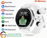 Carregue a imagem no visualizador da Galeria, Luxury 2 in 1 Smart Watch 4G RAM Local Music Bluetooth Call ENC Headphones AMOLED 466*466 Smart Watches For Women 2023 Clock Men  Amaijoin
