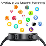 Carregue a imagem no visualizador da Galeria, Xiaomi NFC Bluetooth Call Smart Watch Men Full Screen Sports Bracelet Waterproof ECG Health Monitor SmartWatch for IOS Android  Amaijoin
