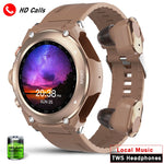 Carregue a imagem no visualizador da Galeria, ChiBear Bluetooth Call Smart Watch Women Earphone 2 in 1 TWS Wireless Earbuds Fitness Tracker Sport Waterproof Smartwatch Ladies  Amaijoin
