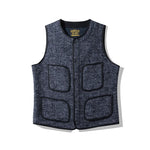 Carregue a imagem no visualizador da Galeria, 3402 Winter Fall Fashion Men&#39;s Cozy Premium Coarse Wool Vest Multi Pockets Simple Basic Waistcoats Comfortable Sleeveless Coats  Amaijoin
