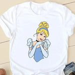 Carregue a imagem no visualizador da Galeria, T-shirt Cartoon Tee Princess  Amaijoin
