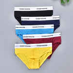 Carregue a imagem no visualizador da Galeria, 3Pcs Men&#39;s Briefs Secy Mens Underwear Letters Print Belt Men&#39;s Panties Slip Male Breathable 3D Pouch Underwear Men Underpants  Amaijoin
