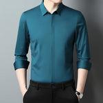 Carregue a imagem no visualizador da Galeria, 2023 designer high quality mens shirts for men clothing korean fashion long sleeve shirt luxury dress casual clothes jersey 8838  Amaijoin
