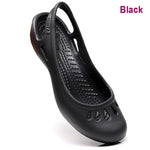 Carregue a imagem no visualizador da Galeria, Certified Satihu Summer New Lightweight Anti Slip Hole Shoes  Clog For Women&#39;s Flat Bottom Sandals Nurse Outdoor Beach Jelly  Amaijoin
