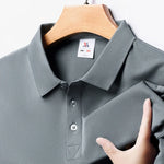 Load image into Gallery viewer, Men&#39;s Fashion Solid Short Sleeved Polo Shirt Summer Breathable Comfortable Top  Amaijoin
