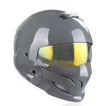 Carregue a imagem no visualizador da Galeria, 2022 Scorpion Helmet Detachable Multi-purpose Combination Helmet Motorcycle Locomotive Personality Half Predator Helmet  Amaijoin
