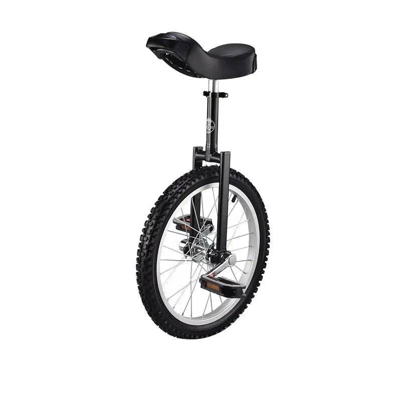 16/18/20 Inch Unicycle Steel Unicycle Children Adult Balance Exercise Bike Adjustable Standard Seat Thickened Aluminum Alloy Rim  Amaijoin