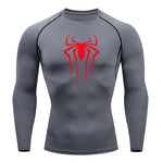 Carregue a imagem no visualizador da Galeria, Sun Protection Sports Second Skin Running T-shirt Men&#39;s Fitness Rashgarda MMA Long Sleeves Compression Shirt Workout Clothing  Amaijoin
