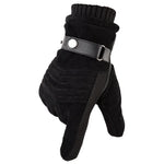 Carregue a imagem no visualizador da Galeria, Touch Screen Winter Warm Men&#39;s Gloves Genuine Leather Casual Gloves Mittens for Men Outdoor Sport Full Finger Glove  Amaijoin
