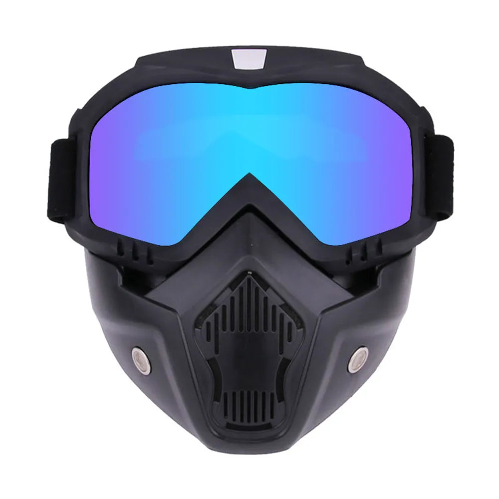 Dustproof Motocross Glasses Adjustable Motorcycle Goggles Breathable Full Face Protective Dirt Bike Motorbike Dirt Bike Off-road  Amaijoin