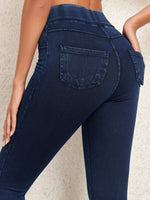 Carregue a imagem no visualizador da Galeria, Sexy Jeans Cowboy Gym denim Jeggings Women Skinny Fashion High Waist  Amaijoin
