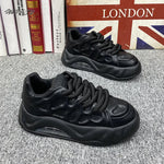 Load image into Gallery viewer, Chunky Sneaker Men Designer Air Cushion Board Shoes Fashion Casual Split Leather Breathable Height Increased Flat Platform Shoes  Amaijoin
