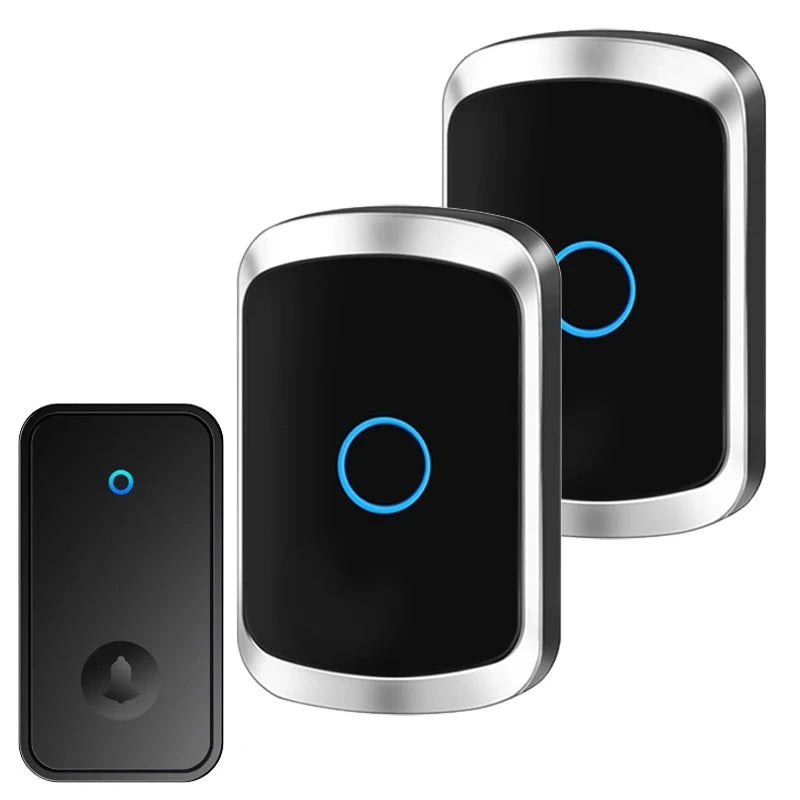 Self Powered Waterproof Wireless Doorbell Smart Home Without Battery Doorbell With Ringtone 150M Remote Receiver Bell  Amaijoin