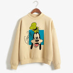 Carregue a imagem no visualizador da Galeria, Fashion Hoodies Turtleneck Minnie Kawaii Cartoon  Anime Sweatshirt Disney Mickey Mouse Hoodie Clothes Girl Boy Top Sweatshirts  Amaijoin
