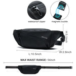 Carregue a imagem no visualizador da Galeria, Waterproof Chest Bag, Solid Men&#39;s Crossbody Bag, Daily Phone Shoulder Bag, Travel Sports Sling Bag, Trend Men Fanny Pack  Amaijoin
