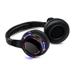 Carregue a imagem no visualizador da Galeria, DJ Silent Disco Stereo Wireless Headphone Headset with Led Flashing Light For Quiet Party Clubbing Film  Amaijoin
