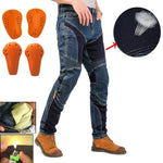 Carregue a imagem no visualizador da Galeria, Summer Mesh ventilation Motorcycle Jeans Motocross Pants Moto Jean Breathable Small foot circumference moto Pant  Amaijoin
