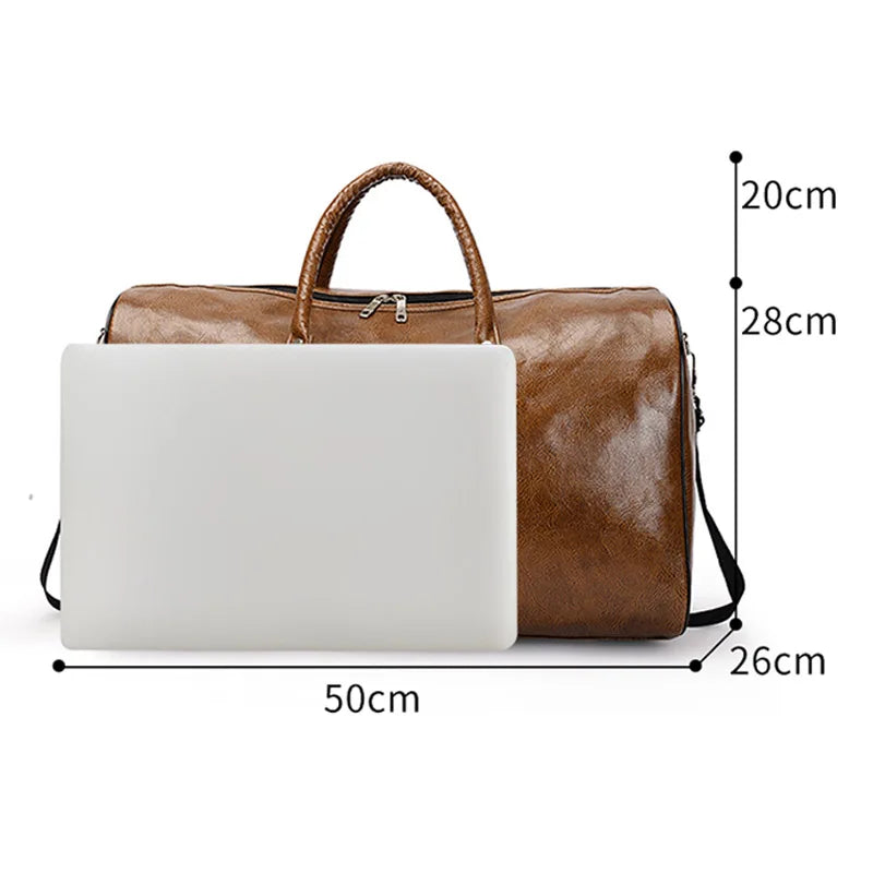 AOTTLA Handbags For Women Travel Bag Ladies New Sports Fitness Pack Pu Leather Shoulder Bag Luggage Crossbody Bag Duffle Bag Men  Amaijoin