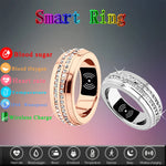 Load image into Gallery viewer, 2024 New Smart Ring Temperature Heart Rate Blood Pressure Blood Oxygen Calories Health Fitness Tracker Smart Rings for Men Women  Amaijoin
