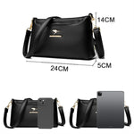 Carregue a imagem no visualizador da Galeria, 2023 Fashion Classic Shoulder Bags for Women High-quality Soft Leather Ladies Crossbody Bags Luxury Designed Handbags and Purses  Amaijoin
