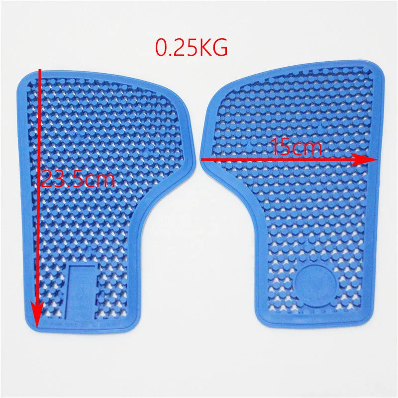 Riding protect Gear CE Insert Armor Knee Hip Protector Pads Motorcycle Pants Replacement Silica Gel (2 X Knee Pads+2 X Hip Pads)  Amaijoin