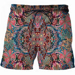 Carregue a imagem no visualizador da Galeria, Retro Luxury 3d Print Floral Beach Shorts For Men Summer Swimming Trunks Surf Board Shorts Popular Streetwear Sports Short Pants  Amaijoin
