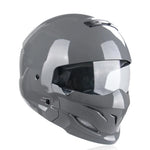 Carregue a imagem no visualizador da Galeria, 2022 Scorpion Helmet Detachable Multi-purpose Combination Helmet Motorcycle Locomotive Personality Half Predator Helmet  Amaijoin
