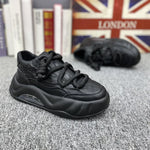 Load image into Gallery viewer, Chunky Sneaker Men Designer Air Cushion Board Shoes Fashion Casual Split Leather Breathable Height Increased Flat Platform Shoes  Amaijoin
