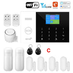 Carregue a imagem no visualizador da Galeria, PGST Residential Tuya Smart Gsm Wifi Alarm System for Home Wireless Security Alarm House Smart Life App Control work with ALexa  Amaijoin
