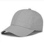 Carregue a imagem no visualizador da Galeria, 2023 New Summer Men Women Snapback Quick Dry Mesh Baseball Cap Sun Hat Bone Breathable Hats Adjustable outdoor hat  Amaijoin
