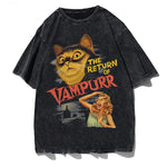 Carregue a imagem no visualizador da Galeria, The Return Of Vampurr T-Shirt Men O Neck cool summer T Shirts Short Sleeve Tees fashion Tops  Amaijoin
