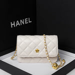 Load image into Gallery viewer, Fang Fat Little Golden Ball Bag Bag New Fashion Women&#39;s Bag Little Xiangfeng Lingge Chain Bag One Shoulder Crossbody Bag  Amaijoin
