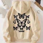 Carregue a imagem no visualizador da Galeria, Hoodie Butterfly Print  Amaijoin
