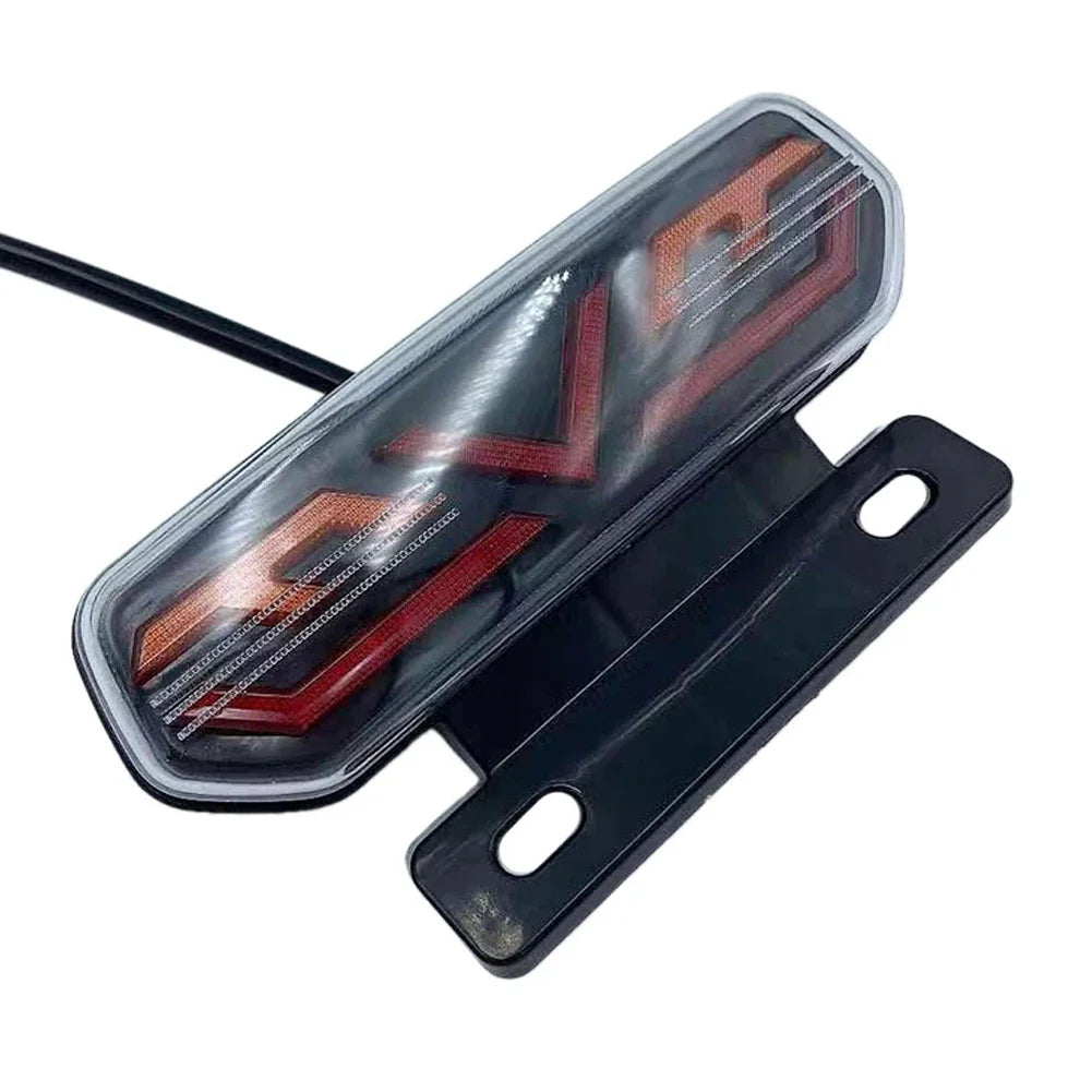 12V Motorcycle Rear Lights LED Motorcycle Brake Light ATV Tail Light Motorbike Stop Turn Signal Direction Indicator Blinker  Amaijoin