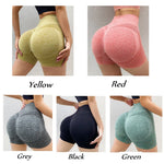 Carregue a imagem no visualizador da Galeria, Women Yoga Shorts High Waist Workout Shorts Fitness Yoga Lift Butt Fitness Ladies Yoga Gym Running Short Pants Sportswear  Amaijoin
