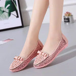 Carregue a imagem no visualizador da Galeria, 2024 Summer Hot Selling Breathable Women&#39;s Flat Shoes Slip-on Women&#39;s Shoes Mesh Loafers Flat Appliqués Bow Tie Soft Sole Shoes  Amaijoin
