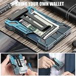 Carregue a imagem no visualizador da Galeria, EDC Outdoor Card Holder Practical Tactical Magsafe Aluminum Fashion Mini Smart Magic Wallet  Amaijoin
