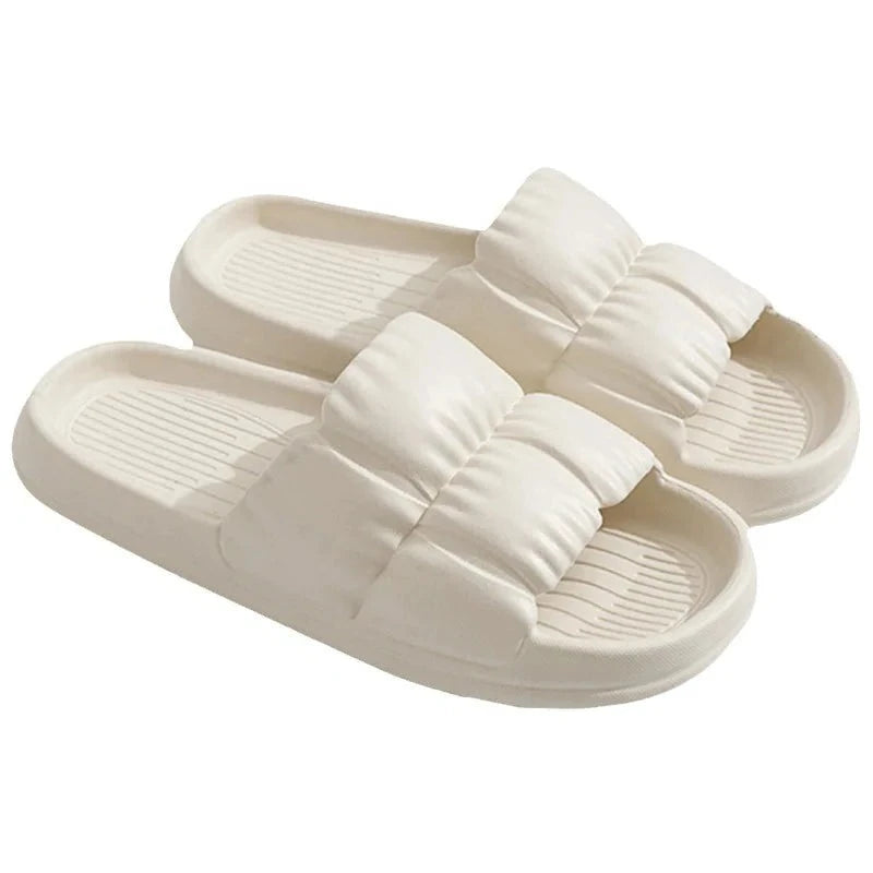 2024 Women Soft Sole Cloud Slippers Thick Platform Indoor Outdoor Beach Sandals Summer EVA Non Slip Flip Flops  Amaijoin