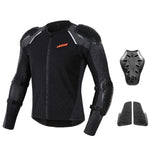 Carregue a imagem no visualizador da Galeria, LYSCHY Motorcycle Jacket Men Full Body Armor Breathable Mesh Motorcycle Chest Armor Motocross Racing Protective Gear Moto Jacket  Amaijoin
