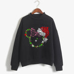 Carregue a imagem no visualizador da Galeria, Sweatshirts Turtleneck Minnie Kawaii Cartoon  Anime Sweatshirt Disney Mickey Mouse Hoodie Clothes Girl Boy Top Hoodies  Amaijoin
