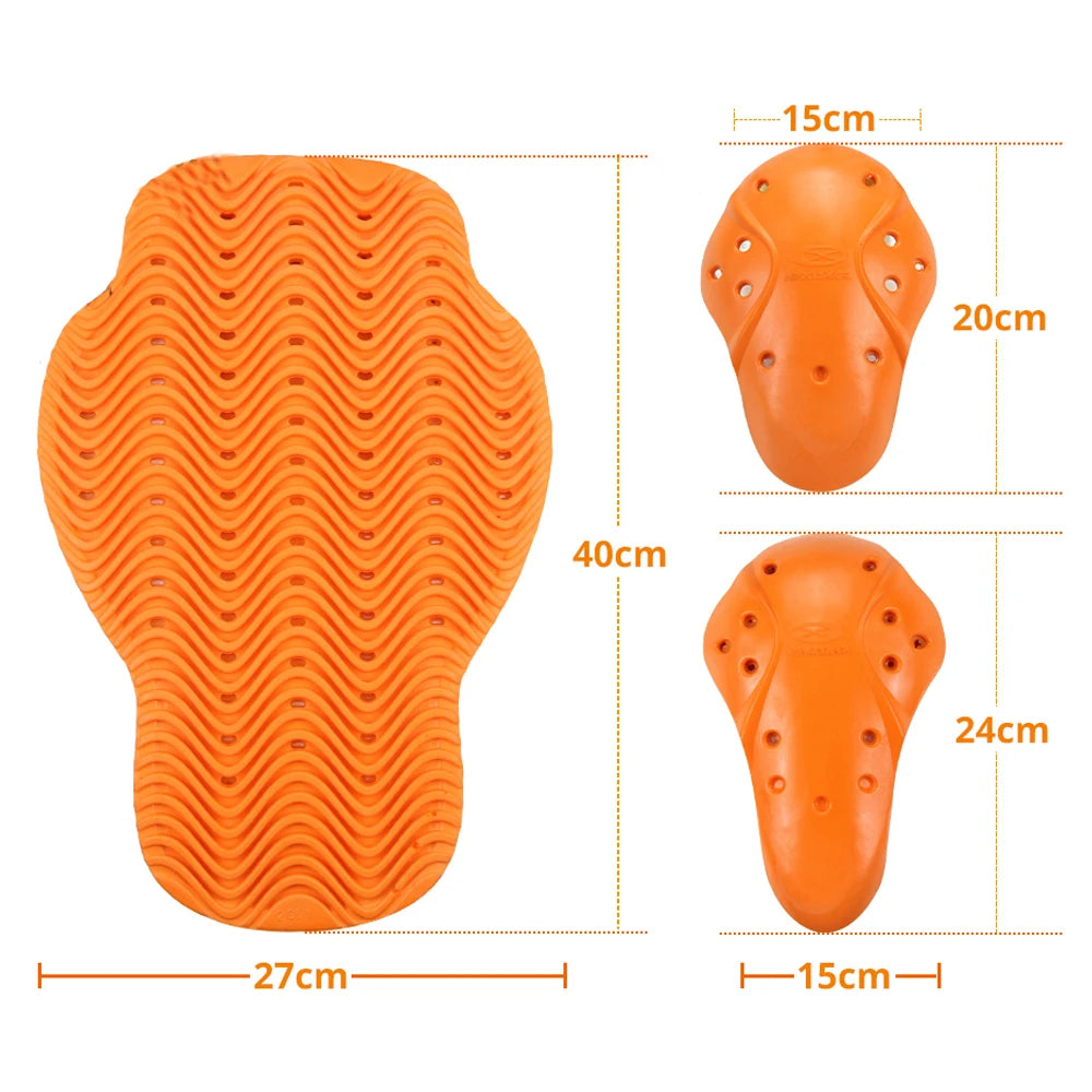 Motorcycle Protective Gear CE Motorcycle Protector Motorcycle Jacket Pants Protective Insert Silicone Motorbike Knee Pads  Amaijoin